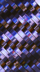 Abstract Iridescent purple background filled with vibrant colors and reflections,dynamic visual pattern © Ocelia_Mg