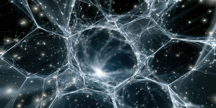 Abstract space vortex energy cosmic nebula galaxy star light futuristic abstract space vortex energy cosmic nebula galaxy star light futuristic background with glowing network pattern and deep