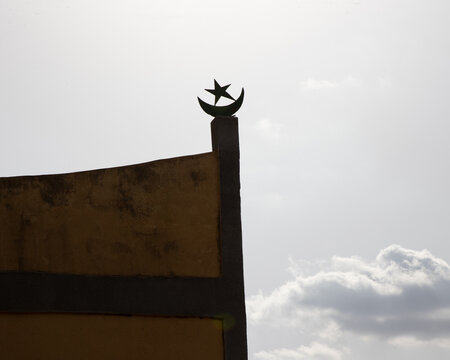 Spirituality, a sacred place of reflection: in Ouagadougou, Muslims gather to implore the Almighty God, Allah.