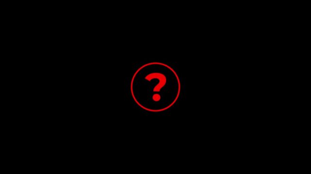 Clean and modern question mark icon representing FAQ, help, support, inquiry, uncertainty, customer service and information.