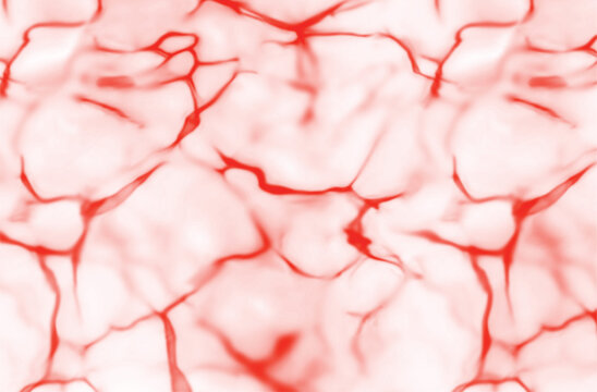 Red vein crack texture abstract background pattern
