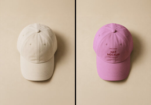 Baseball Hat Mockup