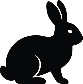 vector illustration of a rabbit