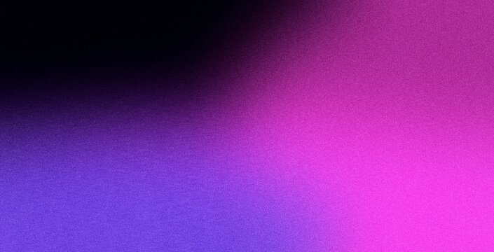 Purple magenta and pink abstract grainy gradient background with smooth noise texture