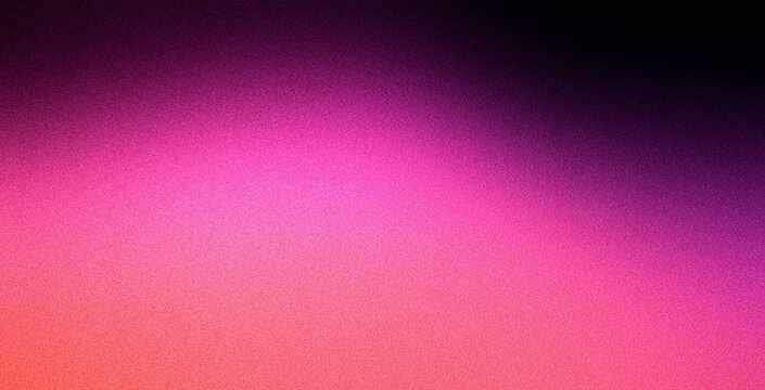 Pink purple and orange glowing gradient background with grainy noise texture