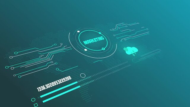 Boost Brand Visibility with Digital Marketing Analytics and Interactive Business Motion Graphics in 4K.