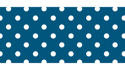 Blue Polka Dot Pattern Background Banner Graphic © Mr. Sany