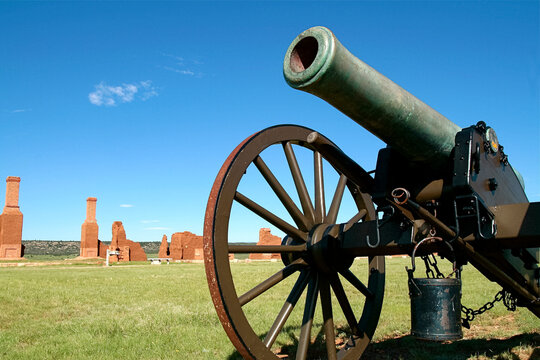 Old Cannon at Fort Union