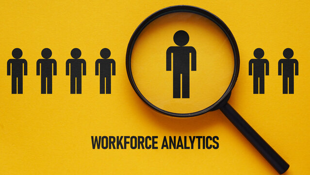 Workforce Analytics Concept with Employee Performance Metrics HR Data Dashboard Talent Insights Workforce Planning Productivity Measurement Business Intelligence and People Analytics