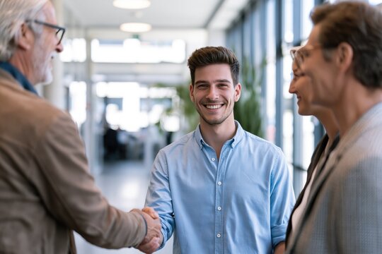 Engaging Conversations in a Modern Office Environment