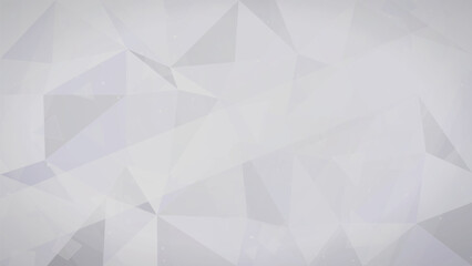 Fototapeta premium Abstract Geometric Low Poly Pattern with Soft Light Tones