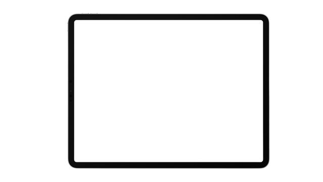 tablet pc isolated