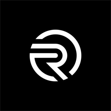 Futuristic RFO monogram logo fusing letters R, F, and O into a circular speed token. Unique and elegant, ideal for fintech, automotive tech, software engineering, AI, and esports.