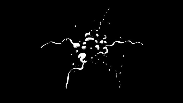 Massive explosion puff smoke dust blast fx animation 4k, alpha matte jet fire shockwave realistic vfx loop flash comic cartoon stream chroma key black screen frame by frame overlay pro res