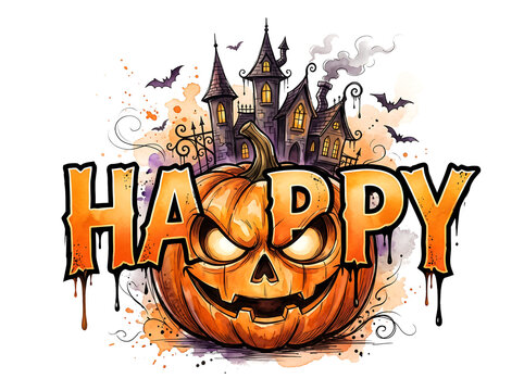 Happy halloween pumpkin with fiery explosion background Halloween, Happy Halloween, Halloween 2026, Spooky Season, Halloween Art, Halloween Design, Halloween Graphics
