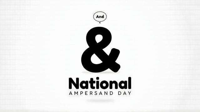 World Ampersand Day inspires designers writers educators and typography enthusiasts through creative lettering visual communication and language appreciation every single year