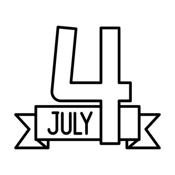 4 juli event day icon