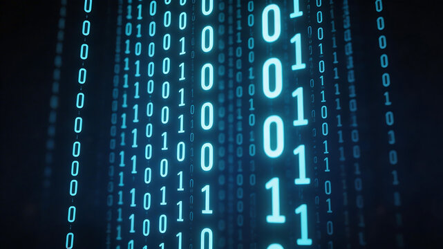 Binary code data stream
