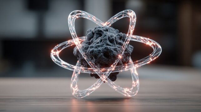 Quantum incentive field icon concept depicting a field of incentives in a quantum environment for engagement