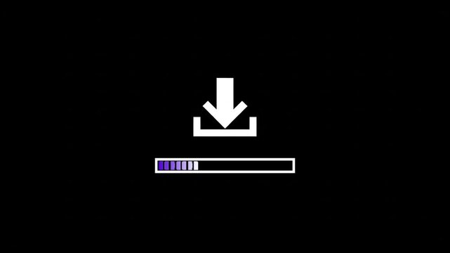 Download Progress Bar Animation Loop