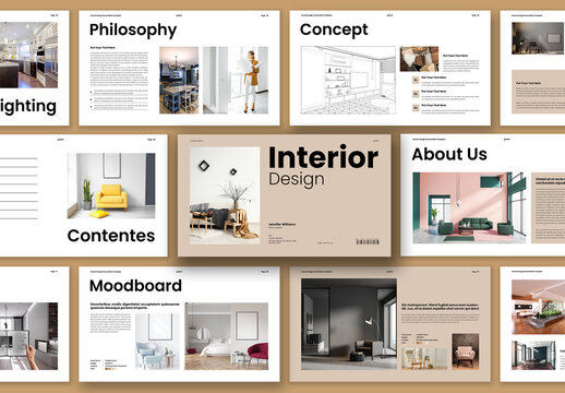Interior Presentation Template