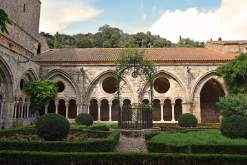 Fototapeta premium Abbaye de Fontfroide. France