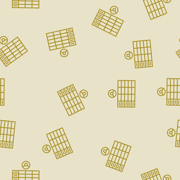 guerrilla testing ux ui design vector line seamless pattern guerrilla testing ux ui design sign illustration