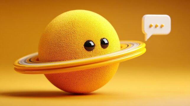Bright yellow smart offer orbit icon representing offers orbiting and adapting to varied market dynamics and trends