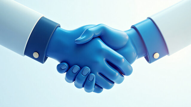 Teamwork Handsshake Icon for Business and Collaboration