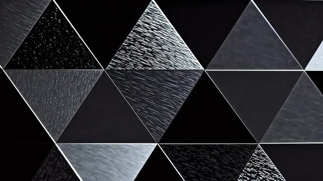 Geometric Triangle Pattern