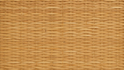Obraz premium Natural rattan weave texture seamless wicker pattern background