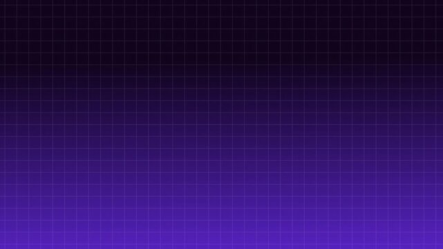 Abstract purple grid background, with subtle gradient, motion for digital, technology and data visualization