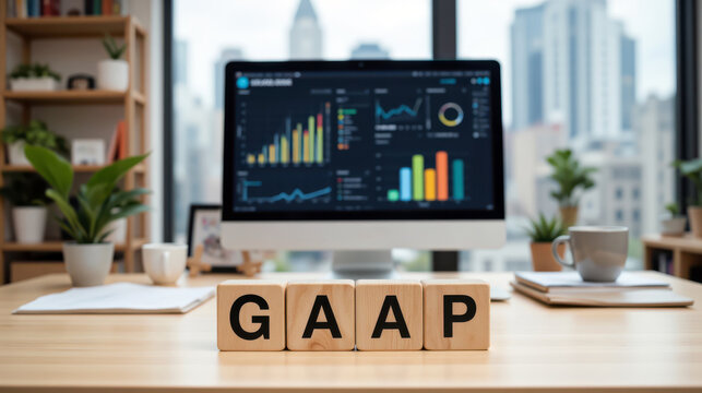 Accounting by the GAAP rulebook for reliable financial statements, where generally accepted principles define how companies record revenue, expenses and assets in their official reports