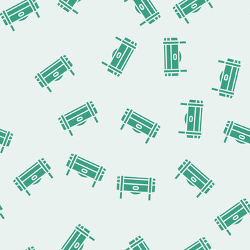 sandbag fitness tool vector glyph seamless pattern sandbag fitness tool sign illustration