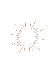 Fototapeta premium Vintage Sunburst Background with Retro Radiating Rays, Classic Grunge Burst Design