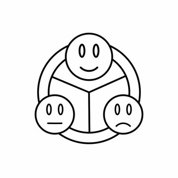 Sentiment Analysis motion illustrator linely style for Automation, Artificial Intelligence and Advanced Workflow Integration SaaS Dashboards