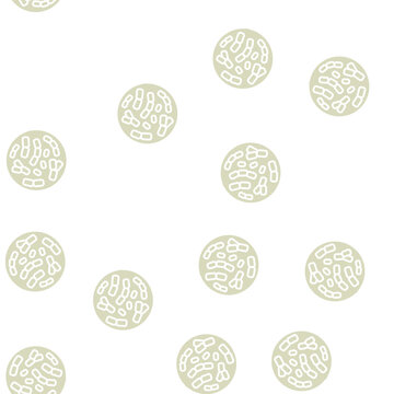 bifidobacterium probiotics vector glyph seamless pattern bifidobacterium probiotics sign illustration