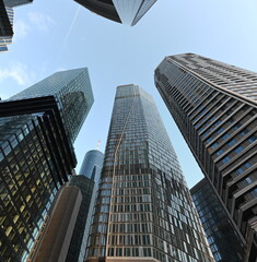 Obraz premium Hochhäuser in Frankfurt