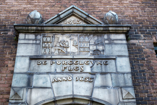 De Porceleyne Fles Plaque at Royal Delft