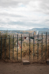 Obraz premium Calton Hill Landmark and Landscape Views Across Edinburgh, Scotland, July 2026