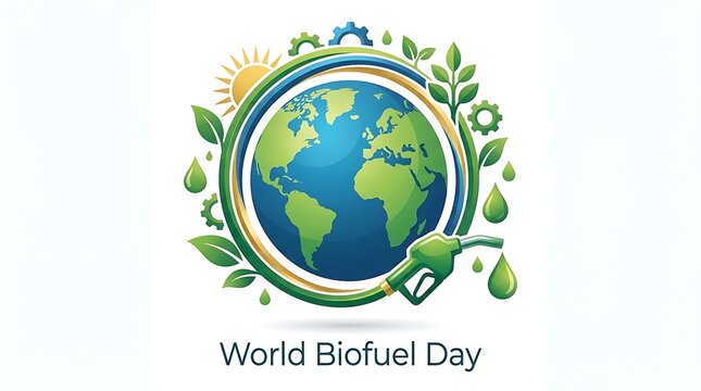 World Biofuel Day - Earth-friendly fuel for a sustainable future.