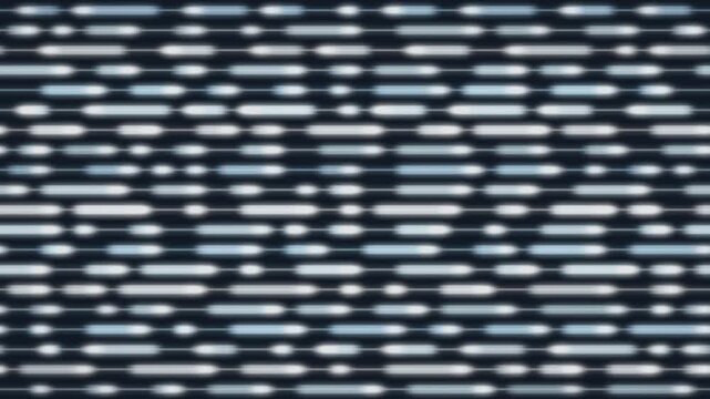 Digital Data Stream Flowing Bandwidth Bars Seamless Loop in rich ice tones