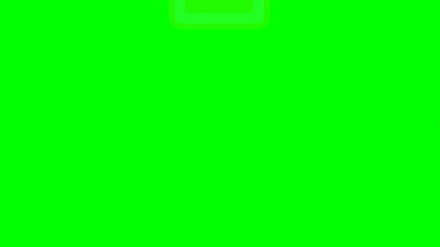 Vibrant solid green background texture for design projects.