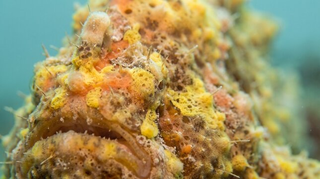 Frogfish skin