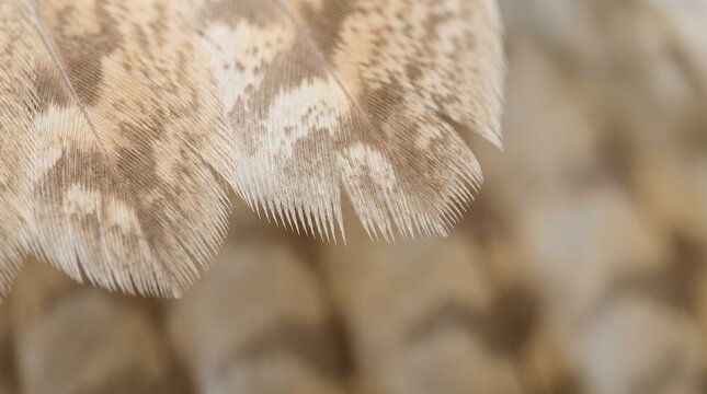 Owl feathers