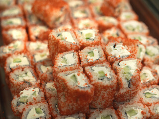 Delicious Sushi Rolls Ready for Enjoyment © VGV