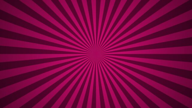 Magenta sunburst background with dark radial rays for modern graphic design projects