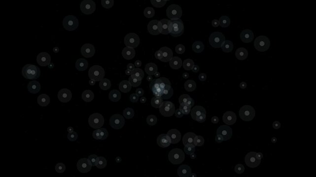 Procedural motion of Swirling Milk overlay background