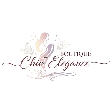 Elegant feminine logo for fashion boutique and beauty brand