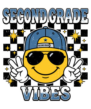 Second Grade Vibes Student Teacher Back To School